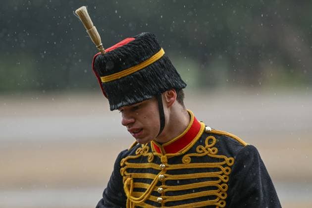 Royal salute in London to mark King Charles III s Accession Day LONDON, UNITED KINGDOM - SEPTEMBER 8: Soldiers of The King s Troop Royal Horse Artillery fire a ceremonial 41-gun salute at Hyde Park, in London, United Kingdom, on September 8, 2026. The ceremonial military event was held to mark the fourth anniversary of King Charles III s accession to the British throne. Rasid Necati Aslim Anadolu London United Kingdom. Editorial use only. Please get in touch for any other usage.  Copyright: x2026xAnadoluxRasidxNecatixAslimx