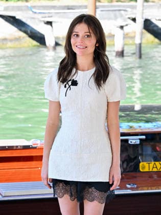 IPA88270341 - Venice, 83rd Venice International Film Festival 2026 - Day 7 - Arrivals at the Casino Pier - Pictured: Emily Alyn Lind  Copyright: xManuelexMangiarottix xPoolxPhotoxEventsx08x IPA88270341