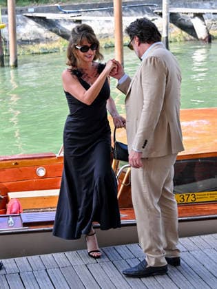 IPA88270560 - Venice, 83rd Venice International Film Festival 2026 - Day 7 - Arrivals at the Casino pier - Pictured: Penelope Cruz, Javier Bardem  Copyright: xManuelexMangiarottix xPoolxPhotoxEventsx08x IPA88270560