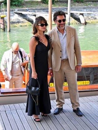 IPA88270572 - Venice, 83rd Venice International Film Festival 2026 - Day 7 - Arrivals at the Casino pier - Pictured: Penelope Cruz, Javier Bardem  Copyright: xManuelexMangiarottix xPoolxPhotoxEventsx08x IPA88270572