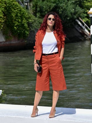 IPA88270700 - Venice, 83rd Venice International Film Festival 2026 - Day 7 - Arrivals at the Casino pier - Pictured: Rosa Diletta Rossi  Copyright: xSimonexComix xPoolxPhotoxEventsx08x IPA88270700