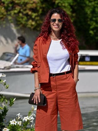IPA88270704 - Venice, 83rd Venice International Film Festival 2026 - Day 7 - Arrivals at the Casino pier - Pictured: Rosa Diletta Rossi  Copyright: xSimonexComix xPoolxPhotoxEventsx08x IPA88270704