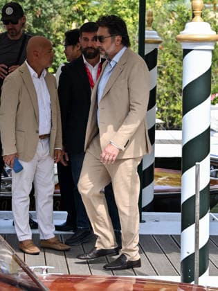 IPA88271573 - Venice, 83rd Venice International Film Festival 2026 - Day 7 - Arrivals at the Casino pier - Pictured: Javier Bardem  Copyright: xSimonexComix xPoolxPhotoxEventsx08x IPA88271573