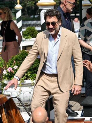 IPA88271590 - Venice, 83rd Venice International Film Festival 2026 - Day 7 - Arrivals at the Casino Pier - Pictured: Javier Bardem  Copyright: xSimonexComix xPoolxPhotoxEventsx08x IPA88271590