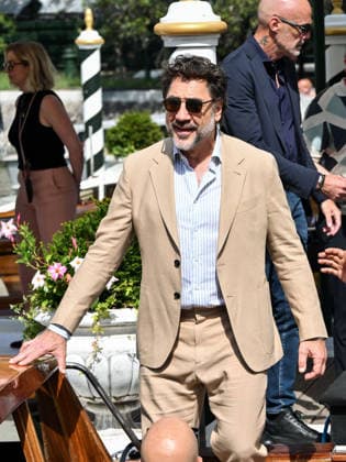 IPA88271593 - Venice, 83rd Venice International Film Festival 2026 - Day 7 - Arrivals at the Casino pier - Pictured: Javier Bardem  Copyright: xSimonexComix xPoolxPhotoxEventsx08x IPA88271593
