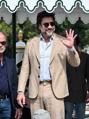 IPA88271587 - Venice, 83rd Venice International Film Festival 2026 - Day 7 - Arrivals at the Casino pier - Pictured: Javier Bardem  Copyright: xSimonexComix xPoolxPhotoxEventsx08x IPA88271587