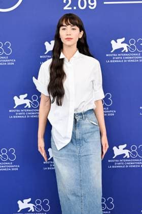 September 8, 2026, Venice, Rome, Italy: Caylee Cowan during the photocall for the film Company, 83rd Venice Film Festival. Venice, September 8, 2026 Venice Italy  - ZUMAa289 20260908_zia_a289_137 Copyright: xMariaxLauraxAntonellix xAgfx