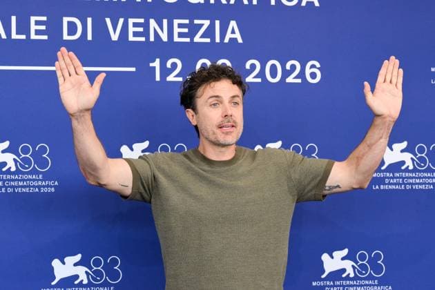 September 8, 2026, Venice, Rome, Italy: Casey Affleck during the photocall for the film Company, 83rd Venice Film Festival. Venice, September 8, 2026 Venice Italy  - ZUMAa289 20260908_zia_a289_168 Copyright: xMariaxLauraxAntonellix xAgfx