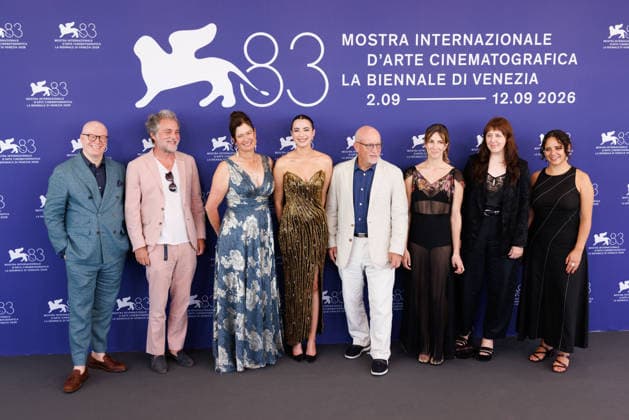 News - Musk Photocall - The 83rd Venice International Film Festival Cast and producers attend the photocall of Musk presented out of competition at the 83rd International Venice Film Festival, at Venice Lido on September 8, 2026. Photo: Cinzia Camela. Lido di Venezia Palazzo del Casino Italy Copyright: xCinziaxCamelax xLiveMediax LPN_2658727