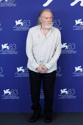 News - Company Photocall - The 83rd Venice International Film Festival Nick Nolte Indiana Affleck attends the Company photocall during the 83rd Venice International Film Festival at Sala Grande on September 08, 2026 in Venice, Italy. Photo: Cinzia Camela. Lido di Venezia Palazzo del Cinema Italy Copyright: xCinziaxCamelax xLiveMediax LPN_2658857