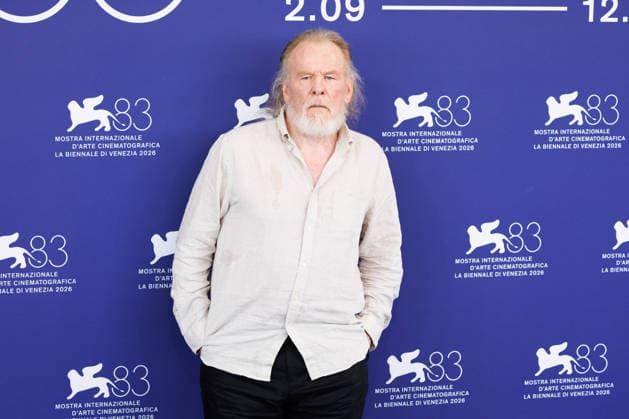 News - Company Photocall - The 83rd Venice International Film Festival Nick Nolte Indiana Affleck attends the Company photocall during the 83rd Venice International Film Festival at Sala Grande on September 08, 2026 in Venice, Italy. Photo: Cinzia Camela. Lido di Venezia Palazzo del Cinema Italy Copyright: xCinziaxCamelax xLiveMediax LPN_2658865