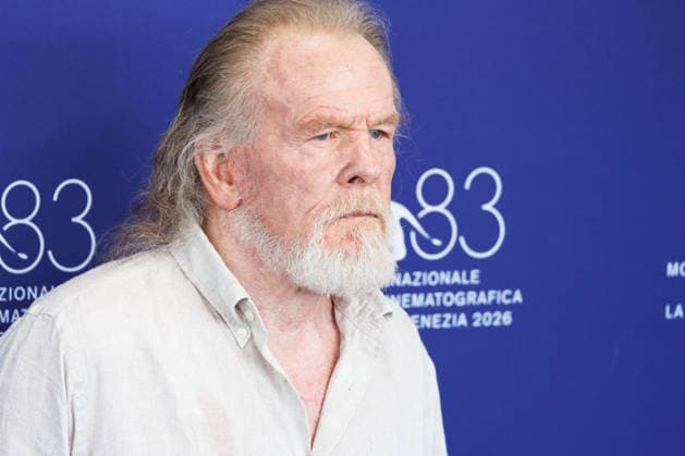 News - Company Photocall - The 83rd Venice International Film Festival Nick Nolte Indiana Affleck attends the Company photocall during the 83rd Venice International Film Festival at Sala Grande on September 08, 2026 in Venice, Italy. Photo: Cinzia Camela. Lido di Venezia Palazzo del Cinema Italy Copyright: xCinziaxCamelax xLiveMediax LPN_2658866