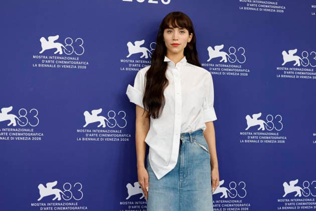 September 8, 2026, Venice, ITALY: US actor Catherine Caylee Cowan poses for the photocall of ˜Company at the 83rd annual Venice International Film Festival, in Venice, Italy, 08 September 2026. The movie is presented in official competition Venezia83 at the festival running from 02 to 12 September 2026. ANSA FABIO FRUSTACI. Venice ITALY  - ZUMAa110 20260908_zaf_a110_033 Copyright: xFabioxFrustacix