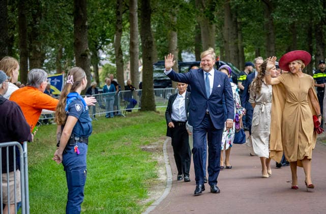 08-09-2026 Drenthe Queen Maxima and King Willem-Alexander visited Noordenveld, Tynaarlo, and Assen in the province of Drenthe. Â  Copyright: xPPEx