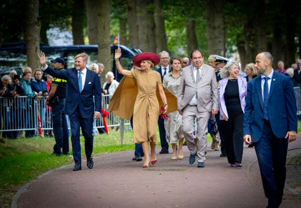 08-09-2026 Drenthe Queen Maxima and King Willem-Alexander visited Noordenveld, Tynaarlo, and Assen in the province of Drenthe. Â  Copyright: xPPEx