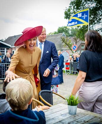 08-09-2026 Drenthe Queen Maxima and King Willem-Alexander visited Noordenveld, Tynaarlo, and Assen in the province of Drenthe. Â  Copyright: xPPEx