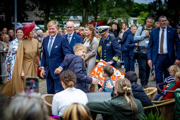 08-09-2026 Drenthe Queen Maxima and King Willem-Alexander visited Noordenveld, Tynaarlo, and Assen in the province of Drenthe. Â  Copyright: xPPEx