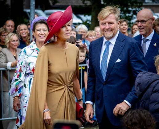 08-09-2026 Drenthe Queen Maxima and King Willem-Alexander visited Noordenveld, Tynaarlo, and Assen in the province of Drenthe. Â  Copyright: xPPEx