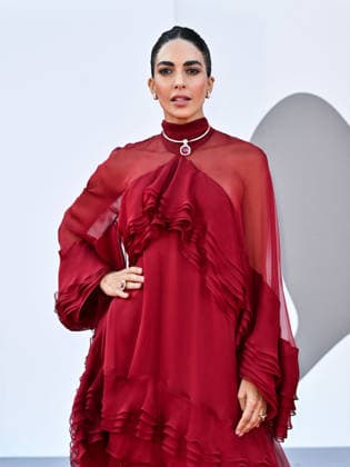 IPA88277100 - Venice, 83rd Venice International Film Festival 2026 - Night 7. Red carpet for the film Bunker. Pictured: Rocio Munoz Morales  Copyright: xSimonexComix xPoolxPhotoxEventsx08x IPA88277100