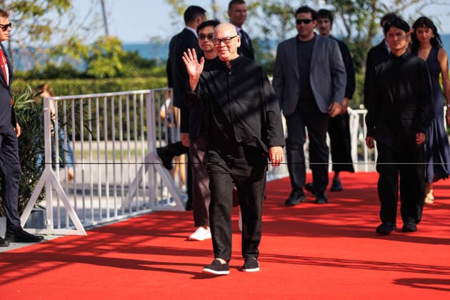 September 8, 2026, Venice, Italy: Taiwanese director Tsai Ming-liang attends the red carpet of the film Weichen (Dust) at the 83rd Venice International Film Festival at the Sala Giardino. Venice Italy  - ZUMAs197 20260908_aaa_s197_119 Copyright: xMarcoxBaradax