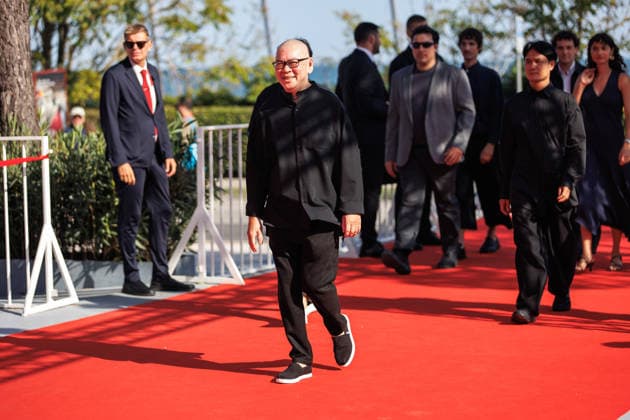 September 8, 2026, Venice, Italy: Taiwanese director Tsai Ming-liang attends the red carpet of the film Weichen (Dust) at the 83rd Venice International Film Festival at the Sala Giardino. Venice Italy  - ZUMAs197 20260908_aaa_s197_122 Copyright: xMarcoxBaradax