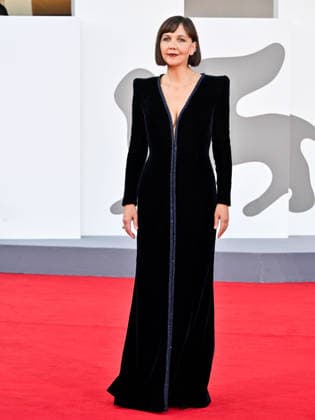 IPA88277978 - Venice, 83rd Venice International Film Festival 2026 - Night 7. Red carpet for the film Bunker. Pictured: Maggie Gyllenhaal  Copyright: xSimonexComix xPoolxPhotoxEventsx08x IPA88277978