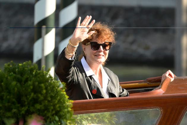 September 8, 2026, Venice Lido, Italy: Susan Sarandon attends the dock of the Hotel Excelsior at the Lido. Venice Lido Italy  - ZUMAs197 20260908_aaa_s197_126 Copyright: xMarioxCartellix
