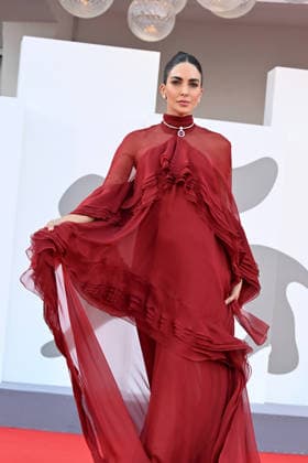 September 8, 2026, Venice, Rome, Italy: RocÃ¢oeÃ‚Â¡o MuÃ¢oeÃ¢ ™oz Morales on the red carpet for the film Bunker, 83rd Venice Film Festival. Venice, September 8, 2026 Venice Italy  - ZUMAa289 20260908_zia_a289_460 Copyright: xMariaxLauraxAntonellix xAgfx