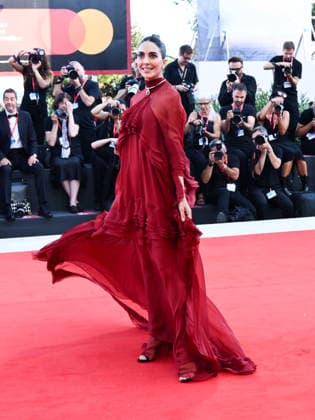 IPA88277392 - Venice, 83rd Venice International Film Festival 2026 - Day 7. Red carpet for the film Bunker. Pictured: Rocio Munoz Morales  Copyright: xAlbertoxTerenghi PoolxPhotoxEvenx xPoolxPhotoxEventsx08x IPA88277392