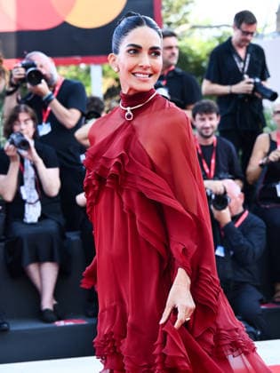 IPA88277400 - Venice, 83rd Venice International Film Festival 2026 - Night 7. Red carpet for the film Bunker. Pictured: Rocio Munoz Morales  Copyright: xAlbertoxTerenghi PoolxPhotoxEvenx xPoolxPhotoxEventsx08x IPA88277400