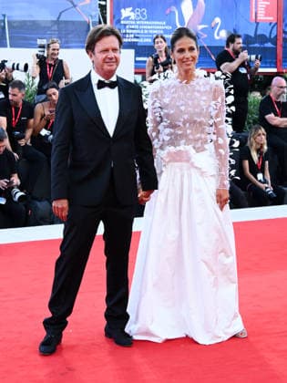 IPA88278643 - Venice, 83rd Venice International Film Festival 2026 - Night 7. Red carpet for the film Bunker. Pictured: SARA CAVAZZA, MATHIAS FACCHINI  Copyright: xAlbertoxTerenghi PoolxPhotoxEvenx xPoolxPhotoxEventsx08x IPA88278643