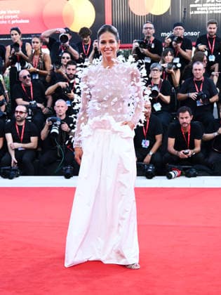 IPA88278658 - Venice, 83rd Venice International Film Festival 2026 - Night 7. Red carpet for the film Bunker. Pictured: SARA CAVAZZA  Copyright: xAlbertoxTerenghi PoolxPhotoxEvenx xPoolxPhotoxEventsx08x IPA88278658