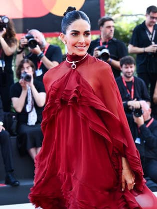 IPA88277406 - Venice, 83rd Venice International Film Festival 2026 - Night 7. Red carpet for the film Bunker. Pictured: Rocio Munoz Morales  Copyright: xAlbertoxTerenghi PoolxPhotoxEvenx xPoolxPhotoxEventsx08x IPA88277406