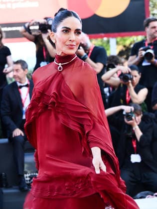 IPA88277412 - Venice, 83rd Venice International Film Festival 2026 - Night 7. Red carpet for the film Bunker. Pictured: Rocio Munoz Morales  Copyright: xAlbertoxTerenghi PoolxPhotoxEvenx xPoolxPhotoxEventsx08x IPA88277412