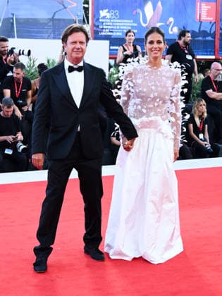 IPA88278630 - Venice, 83rd Venice International Film Festival 2026 - Night 7. Red carpet for the film Bunker. Pictured: SARA CAVAZZA, MATHIAS FACCHINI  Copyright: xAlbertoxTerenghi PoolxPhotoxEvenx xPoolxPhotoxEventsx08x IPA88278630