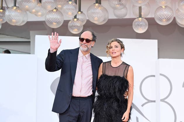 September 8, 2026, Venice, Rome, Italy: Luca Guadagnino and Noemi Brando on the red carpet for the film Bunker, at the 83rd Venice Film Festival. Venice, September 8, 2026 Venice Italy  - ZUMAa289 20260908_zia_a289_473 Copyright: xMariaxLauraxAntonellix xAgfx