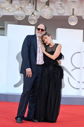 September 8, 2026, Venice, Rome, Italy: Luca Guadagnino and Noemi Brando on the red carpet for the film Bunker, at the 83rd Venice Film Festival. Venice, September 8, 2026 Venice Italy  - ZUMAa289 20260908_zia_a289_474 Copyright: xMariaxLauraxAntonellix xAgfx