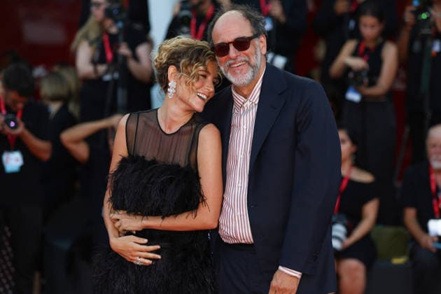 September 8, 2026, Venice Lido, Veneto, Italy: NOEMI BRANDO and director LUCA GUADAGNINO during the red carpet arrivals ahead of the Premiere screening of the movie Bunker at the 83rd Venice Film Festival at Sala Grande in Venice Lido, Italy. Venice Lido Italy  - ZUMAc179 20260908_zep_c179_173 Copyright: xMickaelxChavetx