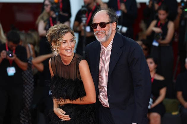 September 8, 2026, Venice Lido, Veneto, Italy: NOEMI BRANDO and director LUCA GUADAGNINO during the red carpet arrivals ahead of the Premiere screening of the movie Bunker at the 83rd Venice Film Festival at Sala Grande in Venice Lido, Italy. Venice Lido Italy  - ZUMAc179 20260908_zep_c179_174 Copyright: xMickaelxChavetx