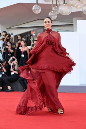 September 8, 2026, Venice, Rome, Italy: RocÃ¢oeÃ‚Â¡o MuÃ¢oeÃ¢ ™oz Morales on the red carpet for the film Bunker, 83rd Venice Film Festival. Venice, September 8, 2026 Venice Italy  - ZUMAa289 20260908_zia_a289_494 Copyright: xMariaxLauraxAntonellix xAgfx