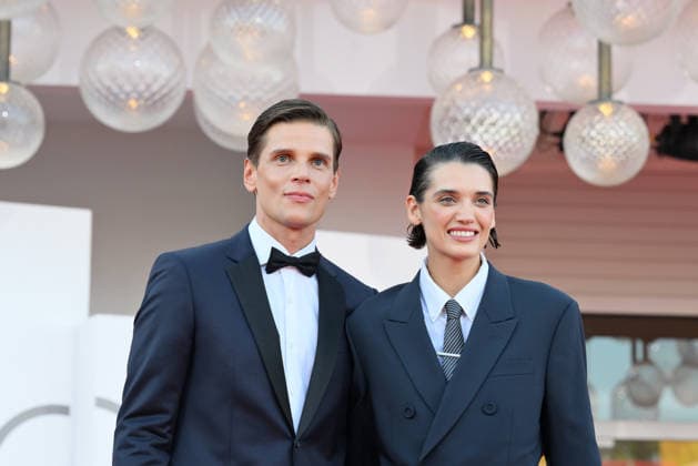 September 8, 2026, Venice, Rome, Italy: Alessandro Egger and Valentina Ferrari D Agostini on the red carpet for the film Bunker, 83rd Venice Film Festival. Venice, September 8, 2026 Venice Italy  - ZUMAa289 20260908_zia_a289_505 Copyright: xMariaxLauraxAntonellix xAgfx
