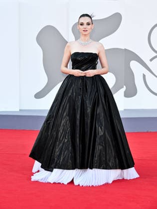 IPA88278244 - Venice, 83rd Venice International Film Festival 2026 - Night 7. Red carpet for the film Bunker. Pictured: Andreea Cristea  Copyright: xSimonexComix xPoolxPhotoxEventsx08x IPA88278244