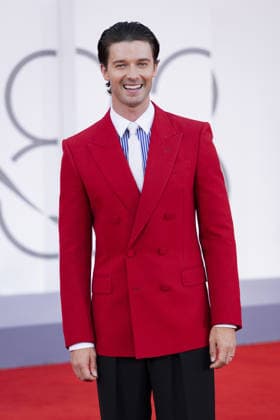 Bunker Photocall - The 83rd Venice International Film Festival VENICE, ITALY - SEPTEMBER 08: Patrick Schwarzenegger attends the Bunker Screening during the 83rd Venice International Film Festival at Sala Grande on September 08, 2026 in Venice, Italy. Prima Barol Anadolu Venice Italy. Editorial use only. Please get in touch for any other usage.  Copyright: x2026xAnadoluxPrimaxBarolx