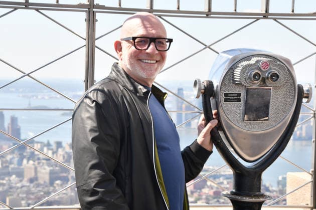 NEW YORK, NY - SEPTEMBER 8: Akiva Goldsman pictured as the cast of Star Trek light the Empire State Building in celebration of the 60th Anniversary of Star Trek on September 8, 2026 in New York City. Copyright: xmpi099 MediaPunchx
