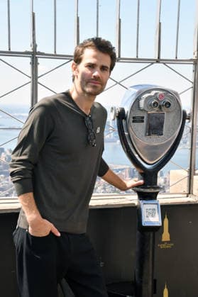 NEW YORK, NY - SEPTEMBER 8: Paul Wesley pictured as the cast of Star Trek light the Empire State Building in celebration of the 60th Anniversary of Star Trek on September 8, 2026 in New York City. Copyright: xmpi099 MediaPunchx