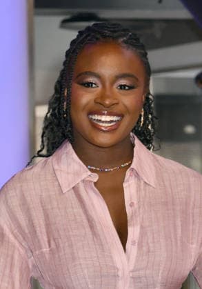 NEW YORK, NY - SEPTEMBER 8: Celia Rose Gooding pictured as the cast of Star Trek light the Empire State Building in celebration of the 60th Anniversary of Star Trek on September 8, 2026 in New York City. Copyright: xmpi099 MediaPunchx