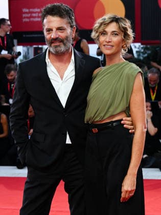 IPA88282283 - Venice, 83rd Venice International Film Festival 2026 - Night 7. Red carpet for the film Bunker. Pictured: Guido Caprino, Anna Foglietta  Copyright: xAlbertoxTerenghi PoolxPhotoxEvenx xPoolxPhotoxEventsx08x IPA88282283