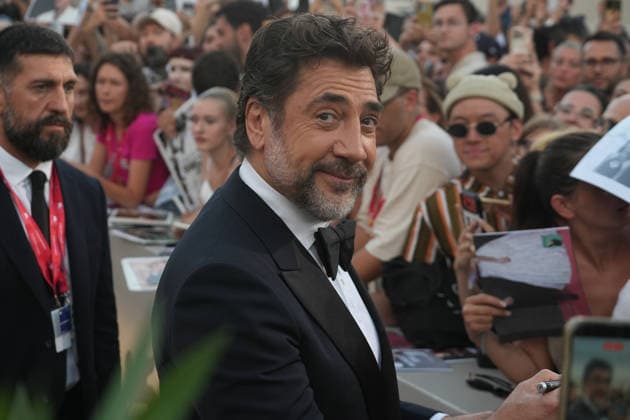 08 SEPTEMBRE FESTIVAL DE VENISE VENICE, ITALY - SEPTEMBER 08: Javier Bardem attends the Bunker Screening during the 83rd Venice International Film Festival at Sala Grande on September 8, 2026 in Venice, Italy.Photo: Laurent Lairys. . venise  Copyright: xLaurentxLairysx
