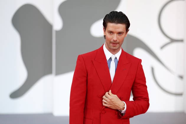 September 8, 2026, Venice Lido, Veneto, Italy: PATRICK SCHWARZENEGGER during the red carpet arrivals ahead of the Premiere screening of the movie Bunker at the 83rd Venice Film Festival at Sala Grande in Venice Lido, Italy. Venice Lido Italy  - ZUMAc179 20260908_zep_c179_263 Copyright: xMickaelxChavetx