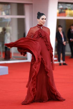 Venice 2026 Bunker Screening NB Rocío Munoz Morales attending the Bunker Red carpet as part of the 83th Venice International Film Festival at the Lido in Venice, Italy on September 08, 2026. Photo by Nasser Berzane ABACAPRESS.COM Venice Italy  Copyright: xBerzanexNasser ABACAx